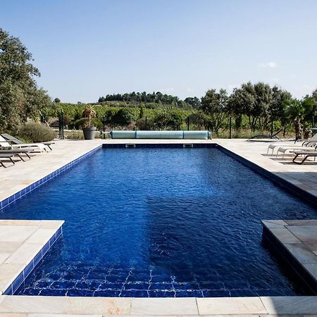 Domaine De Cazaban Apartman Villegailhenc Kültér fotó