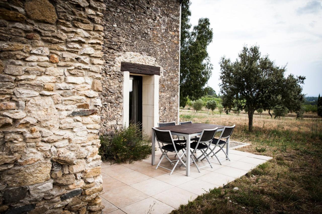 Domaine De Cazaban Apartman Villegailhenc Kültér fotó